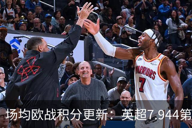 场均欧战积分更新：英超7.944第1，德甲7.285，西甲7.25
