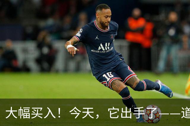 大幅买入！今天，它出手了——道达投资手记