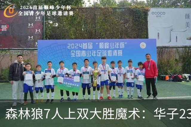 森林狼7人上双大胜魔术：华子23中5低迷 小瓦18+6失误+6犯规