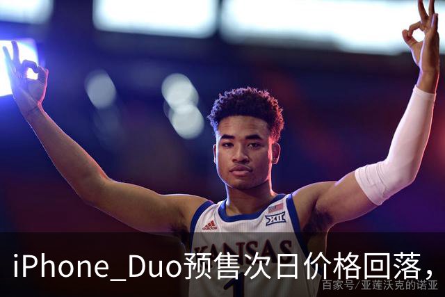 iPhone Duo预售次日价格回落，部分版本较首日缩水一半
